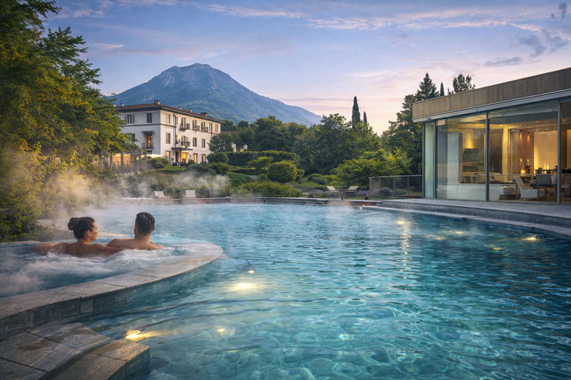 Terme di San Vigilio vicino a Casa Lorena, Desenzano del Garda